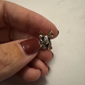 Silver Moose Charm by Bella Fascini named summer moose.
